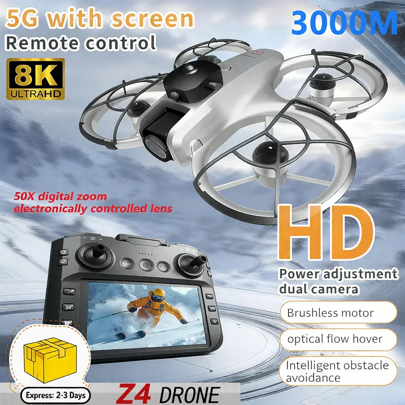 Dji Drone Mini 4 Pro - Nuovo Drone MINI Z4 4K Professionale