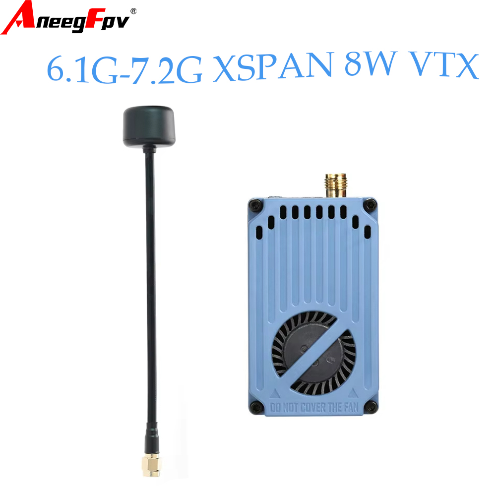 Fpv Drone Vtx - RUSHFPV 6.1‑7.2G 8W X61728 Modulo Trasmettitore