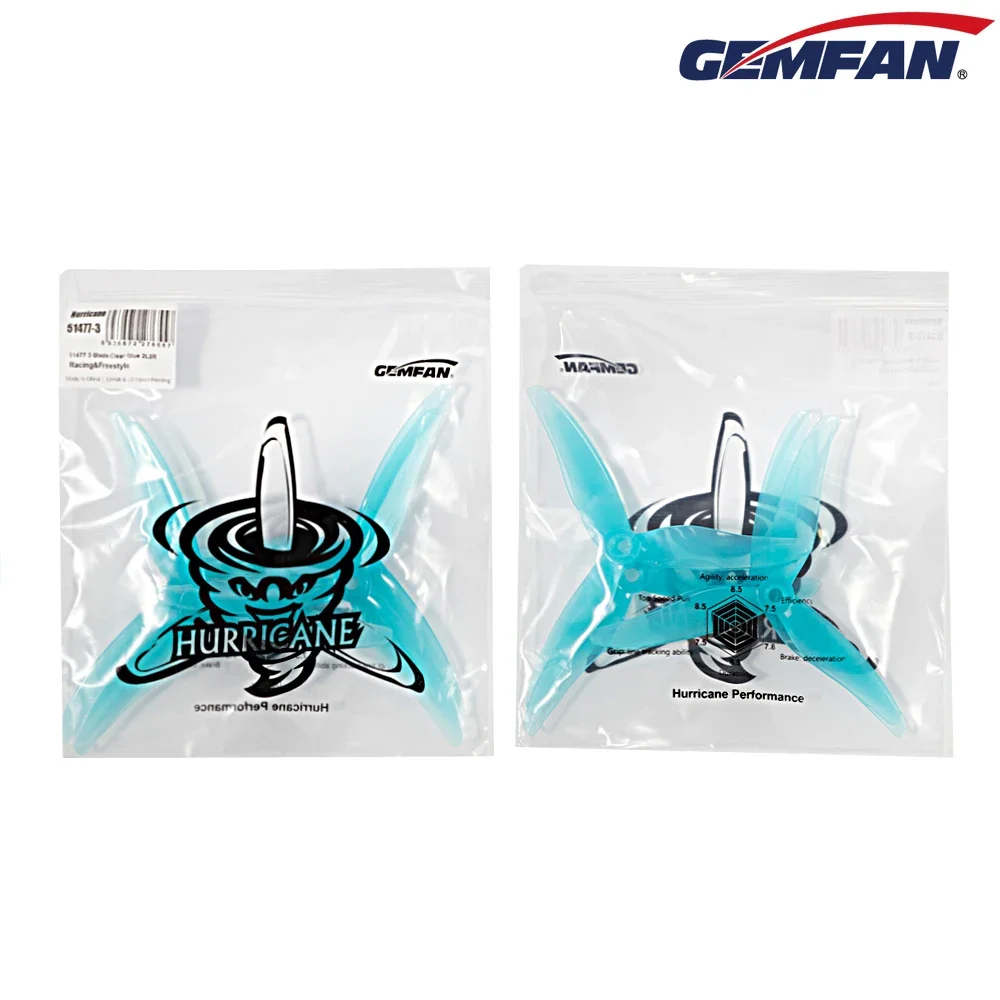 Fpv Drone Propeller - 10 paia (10CW + 10CCW) Gemfan