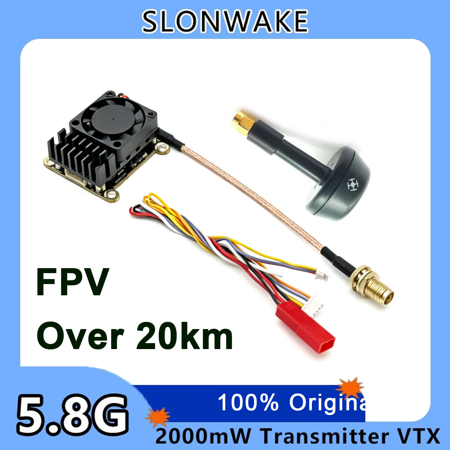 Fpv Drone Receiver - Nuovo Trasmettitore Video Wireless FPV VTX