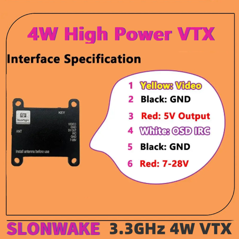 Trasmettitore Video VTX SLONWA - Fpv Drone Receiver recensione e prezzo
