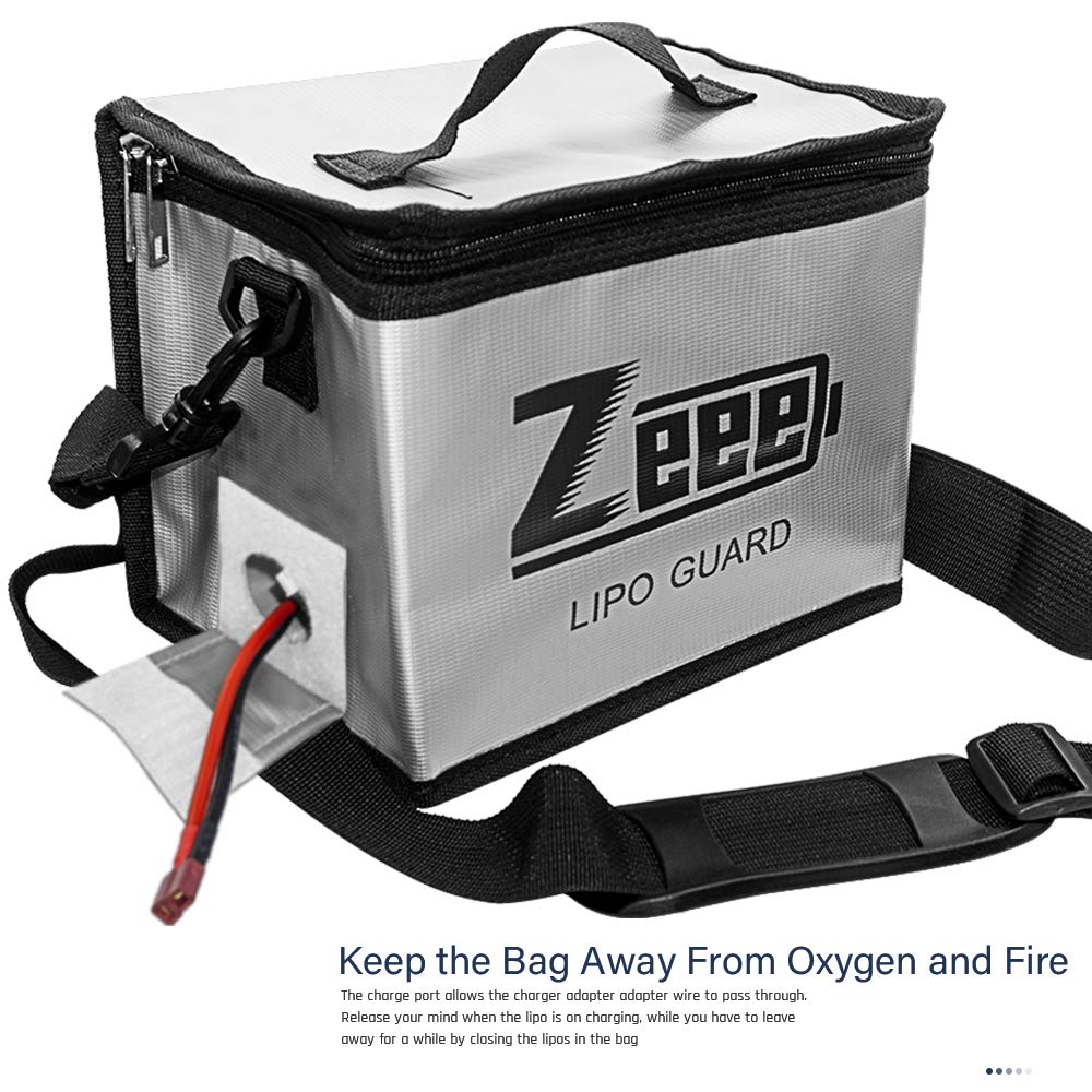 Zeee Lipo Batteria Safe Bag 21 - Fpv Drone Bag recensione e prezzo