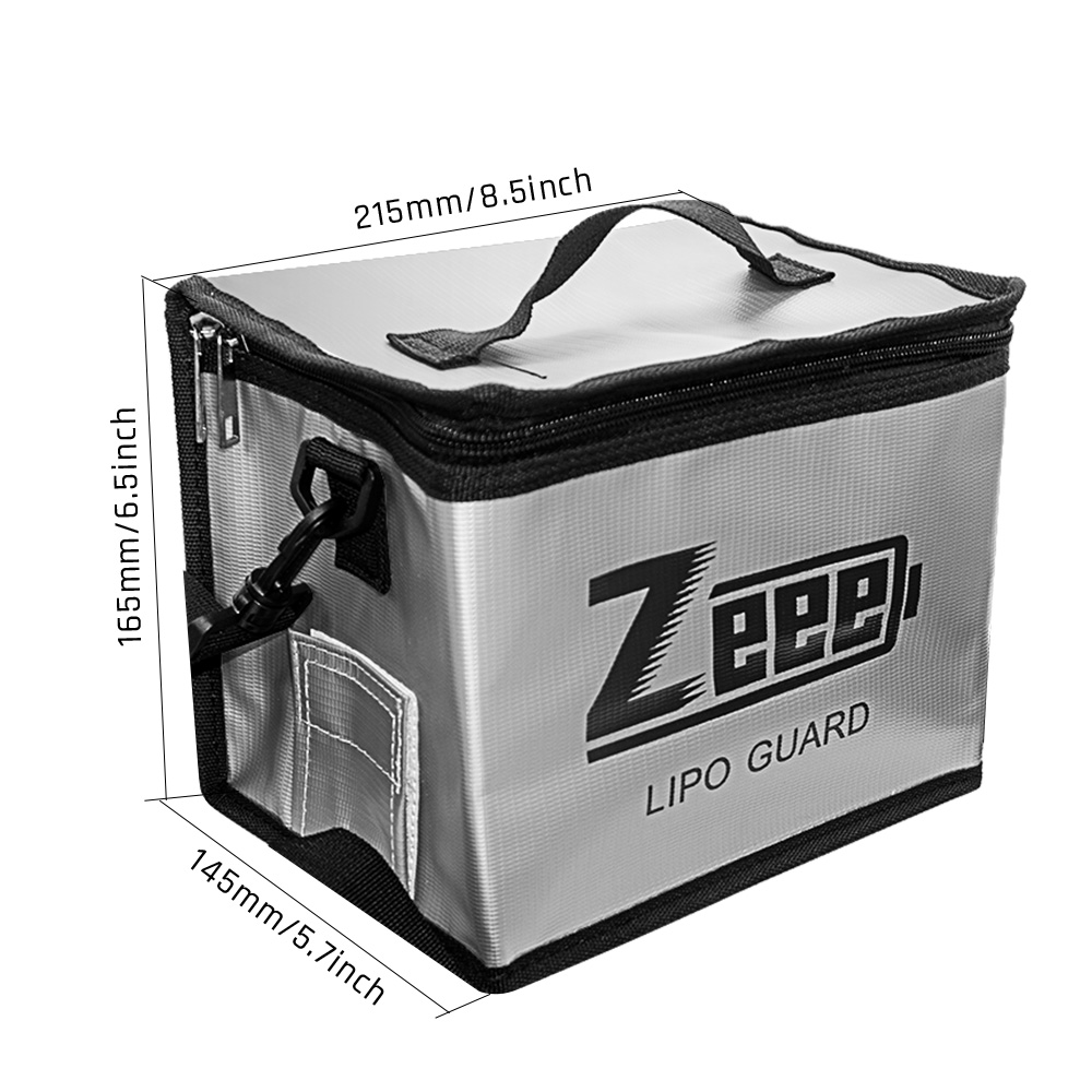 Zeee Lipo Batteria Safe Bag 21 - Fpv Drone Bag recensione e prezzo